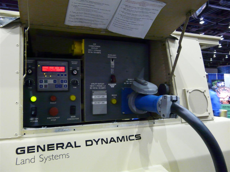 Illustration for article titled General Dynamics RST-V Series-Hybrid With Cool In-Wheel Motors